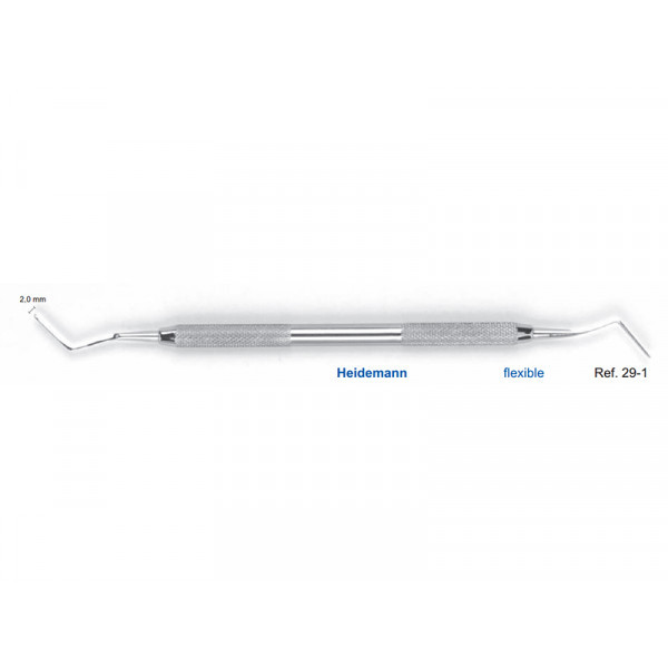 Гладилка гибкая Heidemann, 2 мм, HLW Dental Instruments (Германия)