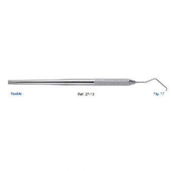 Зонд одностороний гибкий, форма 17, HLW Dental Instruments (Германия)