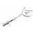 Роторасширитель, 18 см., HLW Dental Instruments (Германия)